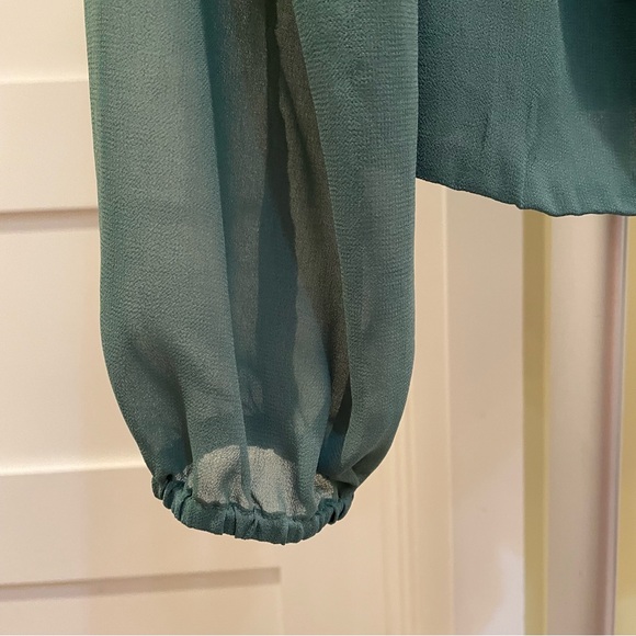 Elegant Green Women's Top by Majorelle - Picture 8 of 12